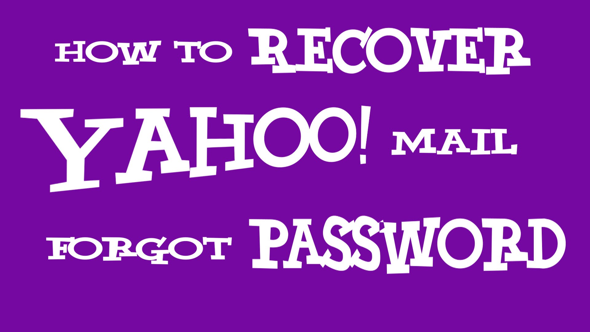 Yahoo Mail Password Reset Without Phone Number